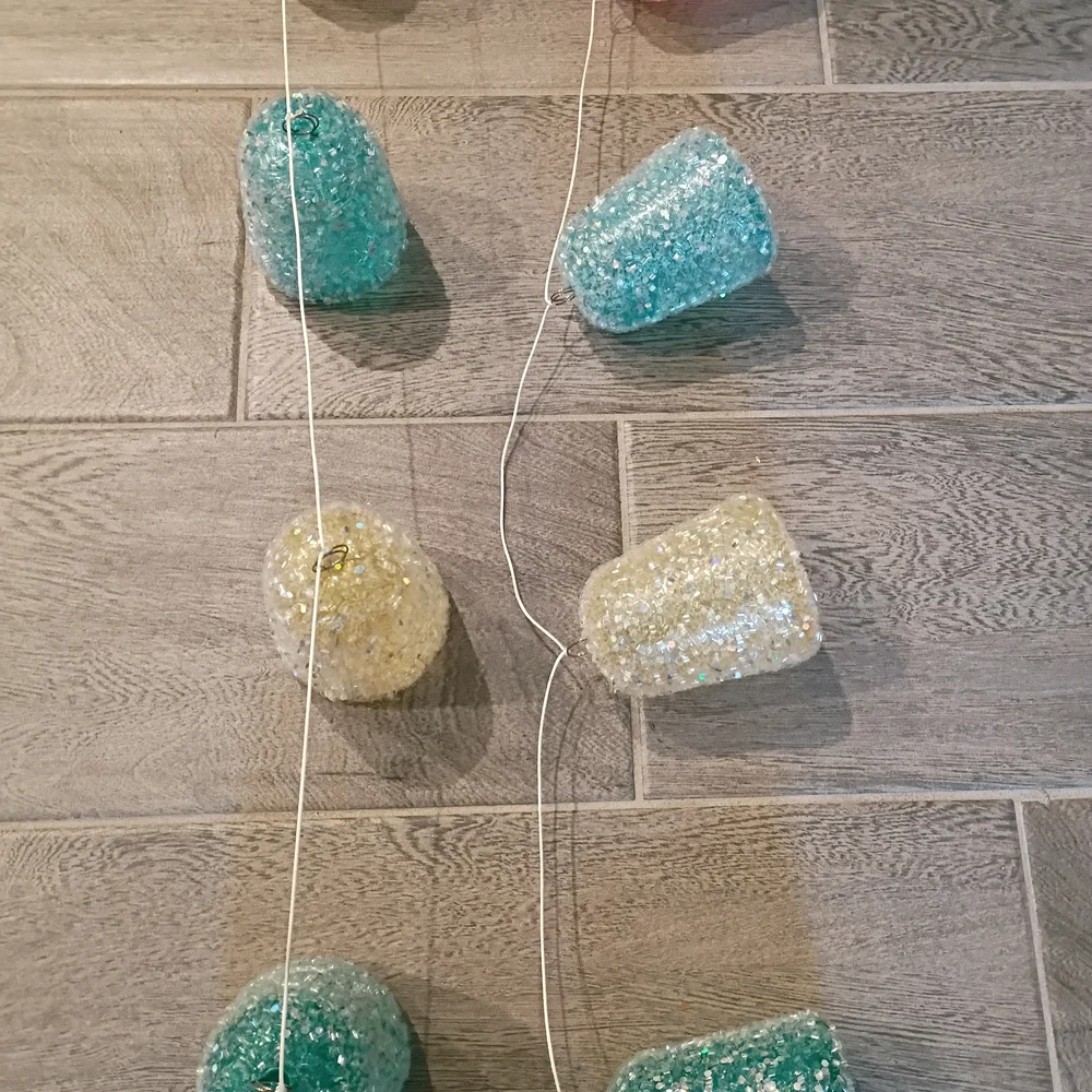 Pastel Garland 5ft 5inches 2pc